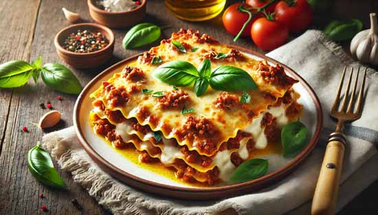Lasagne Bolognese • Rezept mit Béchamelsoße