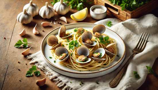 Spaghetti vongole